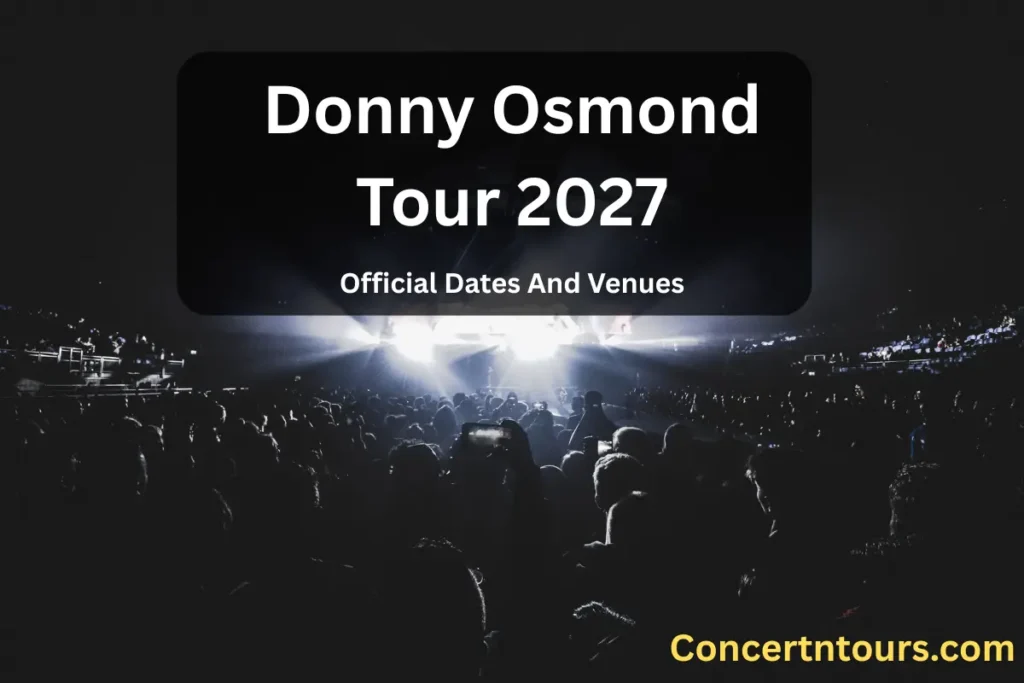 Donny Osmond Tour 2027